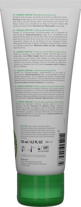 Image du produit Cobeco Lubrifiant au cannabis 125ml (125 ml)