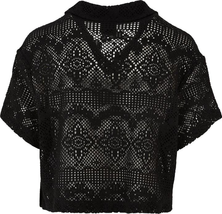 Produktbild Urban Classics Ladies Crochet Lace Resort Shirt (5XL)