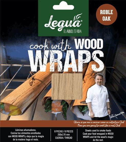 Produktbild BBQ Master Räucher Wood Wraps Eiche