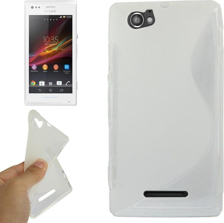 Produktbild König Design Handyhülle TPU Schutzhülle für Sony Xperia M C1904 C1905 Transparent