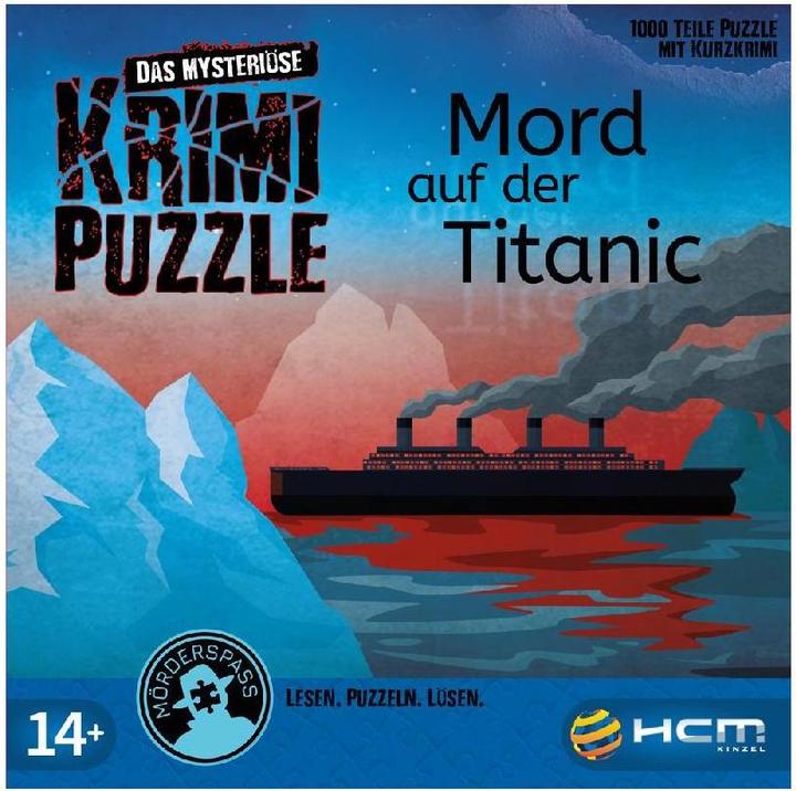 Actual product image HCM Kinzel Titanic - Murder Mystery Puzzle (1000 pieces)