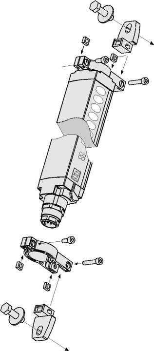 Actual product image Sick BEF-2SMMEAKU4 Alignment brackets, BEF-2SMMEAKU4 BEF2SMMEAKU4