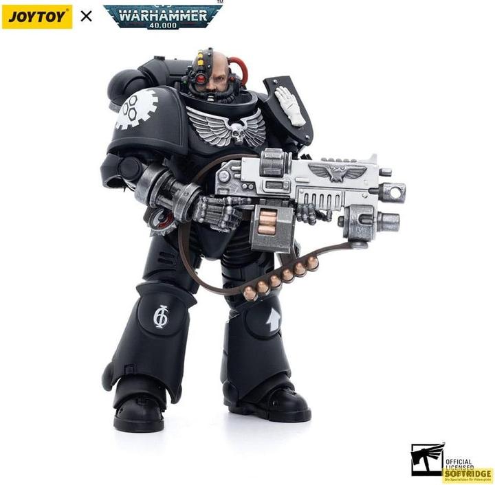 Image du produit Joy Toy Warhammer 40k figurine 1/18 Iron Hands Intercessors Brother Ignar 12 cm