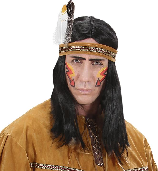 Actual product image Widmann Indian feathers set
