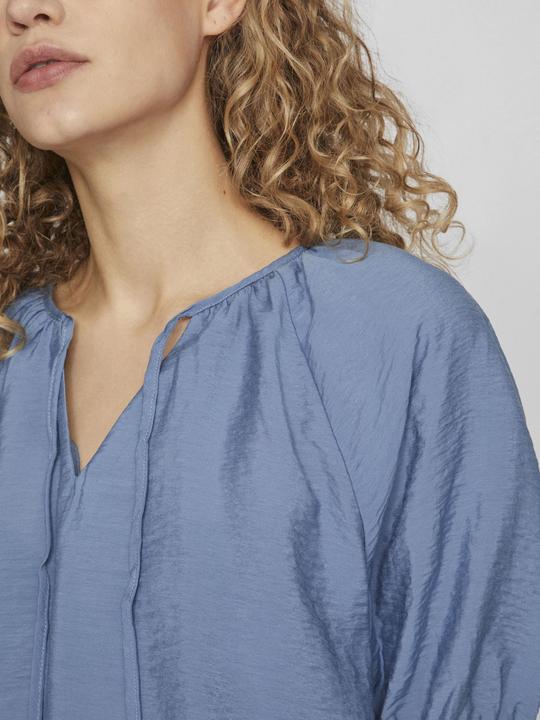 Actual product image Vila Tie neck top with short sleeves (34)