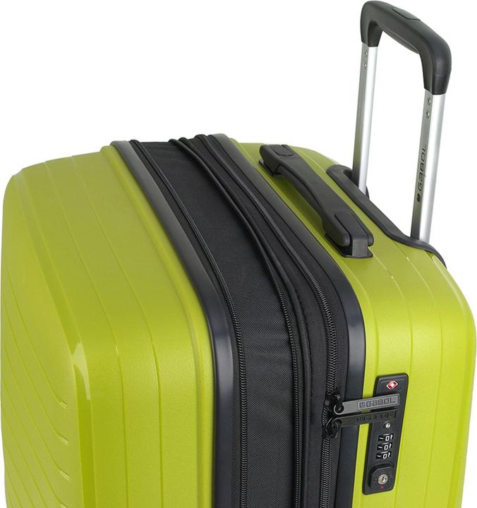 Produktbild Gabol Shinyuu 4 Rollen Kofferset 3-teilig mit Dehnfalte (220 l, XL (ab 115l))