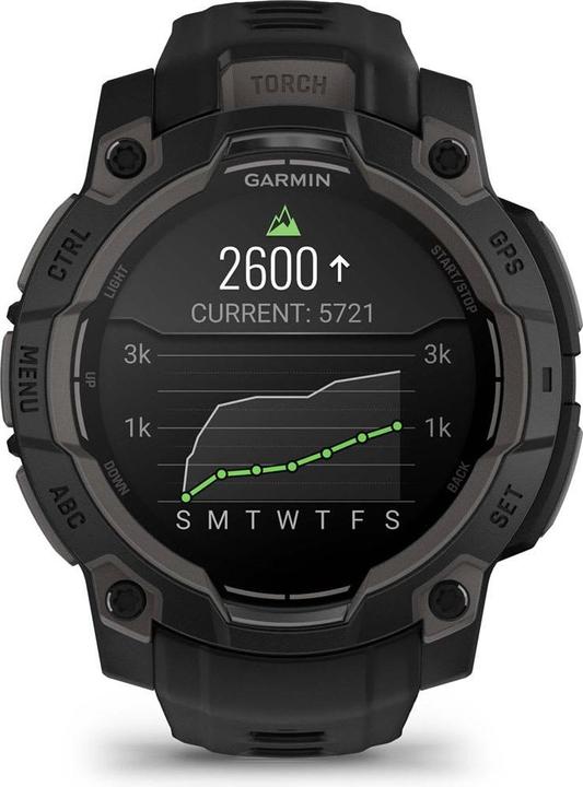 Actual product image Garmin Instinct 3 AMOLED 45mm (45 mm, WLAN only)