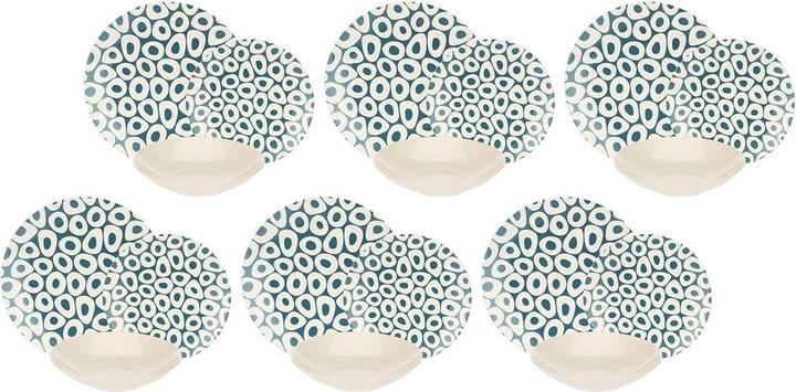 Produktbild Luminarc Abendessen für 6 Personen Sea Stones (18 Stück)