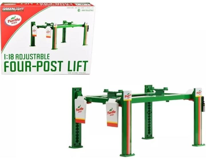 Actual product image Four-Post Lift Turtle Wax