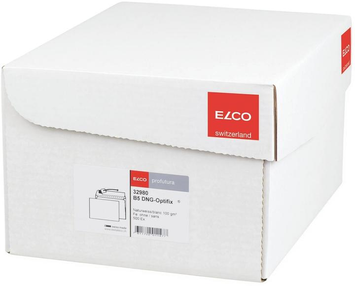 Actual product image Elco Profutura envelopes in large office packs (B5, 500 x)