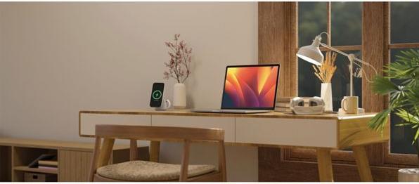 Produktbild Belkin BOOST Charge PRO 15W mag. Lad.Qi2 2in1 sand WIZ027vfH37 (15 W)