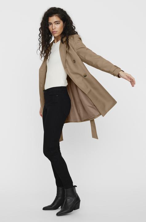Immagine prodotto Vero Moda Cappotto con collo a bavero trench (L)