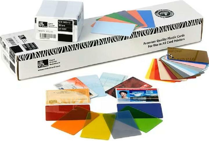 Produktbild Zebra Color PVC Karte