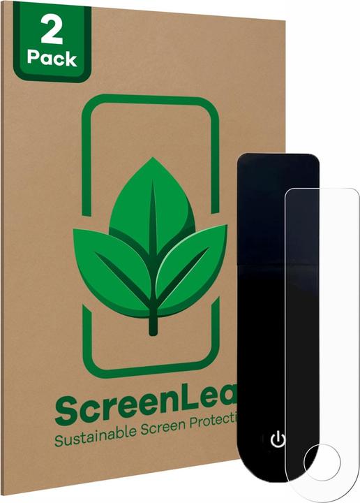 ScreenLeaf Schutzfolie nachhaltiger Displayschutz Displayschutzfolie Folie Klar Transparent
