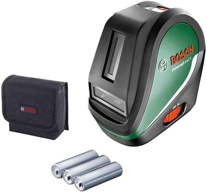 Actual product image Bosch Home & Garden Cross Line Laser UniversalLevel 3