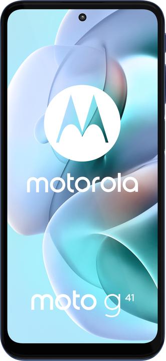 Produktbild Motorola Moto G41 (128 GB, Meteorite Black, 6.43", Hybrid Dual SIM, 48 Mpx, 4G)