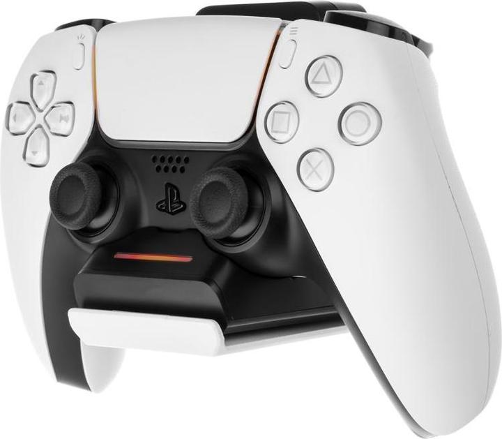 Actual product image Fixed Dual Charger for PS5 controller and headphones, black and white (PS5)