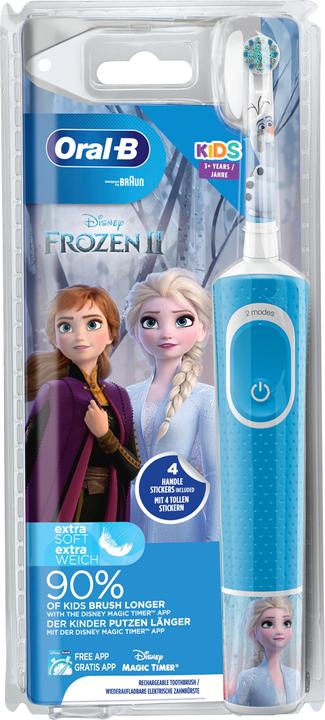 Produktbild Oral-B Vitality D100 Frozen Spiderman Mix (Oszillierende Zahnbürste)
