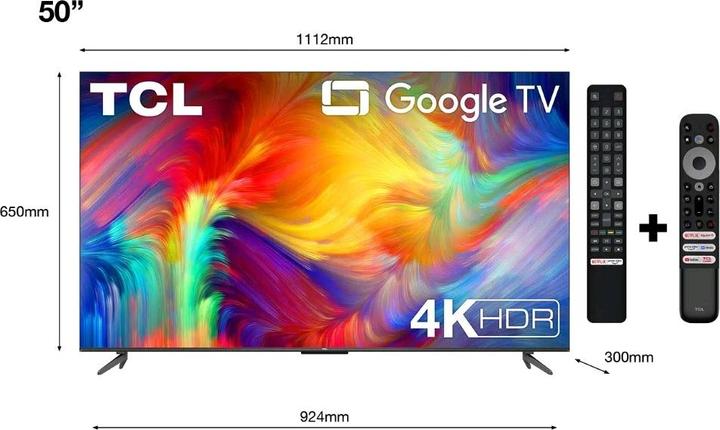 Actual product image TCL LED TV 50P735 (50", LED, 4K)