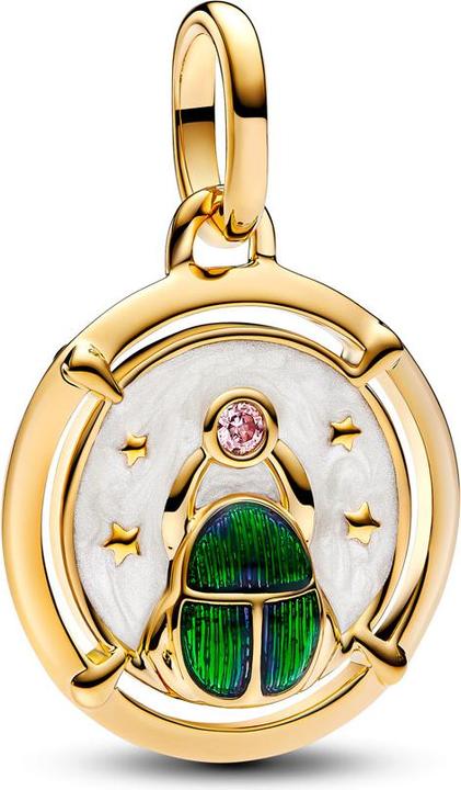 Immagine prodotto Pandora Medaglione Scarabeo (Smalto, Metallo, Dorato)