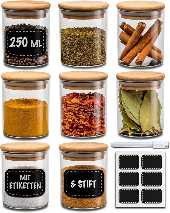 Produktbild Praknu Gewürzgläser Set (0.25 l)