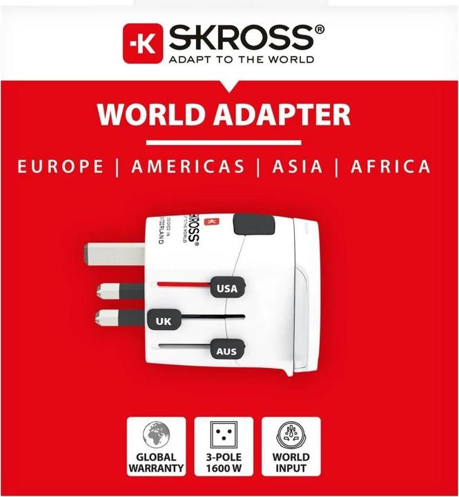 Actual product image Skross PRO Light - World