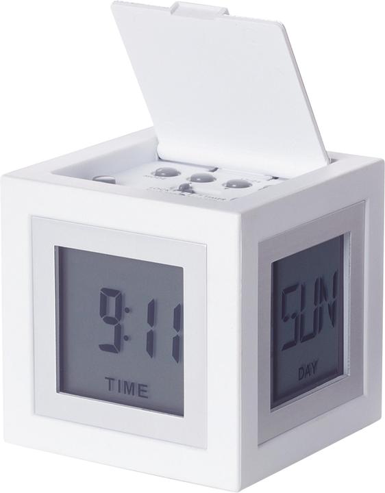 Actual product image Lexon Cubissimo alarm clock