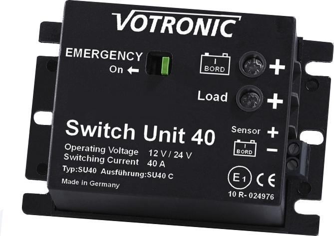 Produktbild Votronic 2071 Switch Unit 40 12V / 24V Batterie Hauptschalter