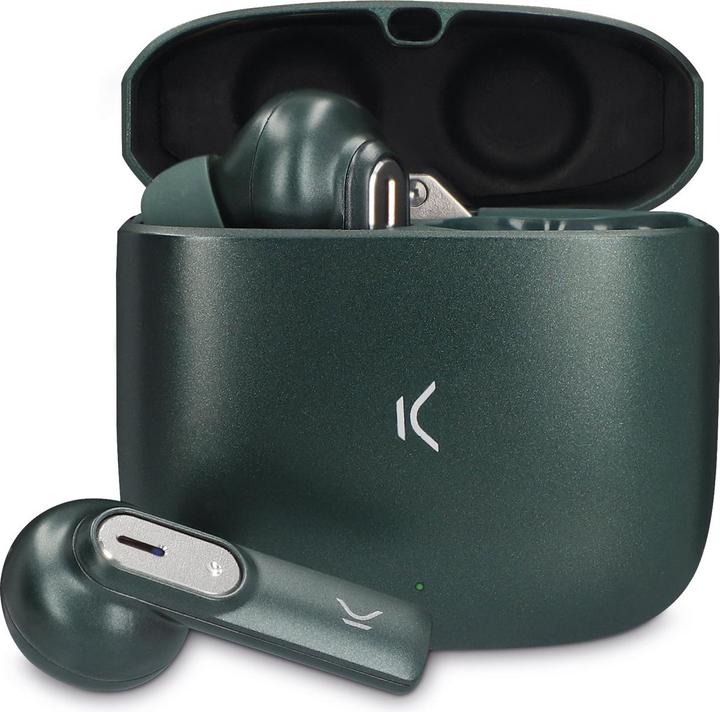 Produktbild KSIX Spark Earphones Military Green (7 h, Kabellos)