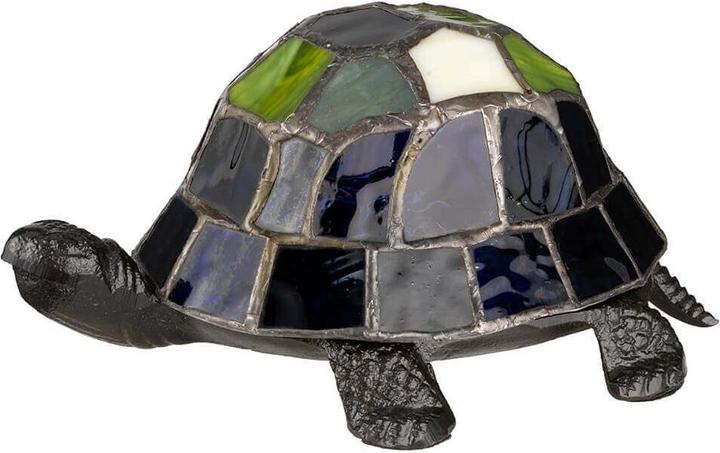 Actual product image Elstead Lighting Tiffany Animal Lamps LED table lamp vintage bronze