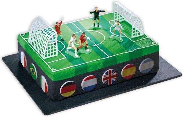 Immagine prodotto Decocino Torta decorazione set campo da calcio (7 x)