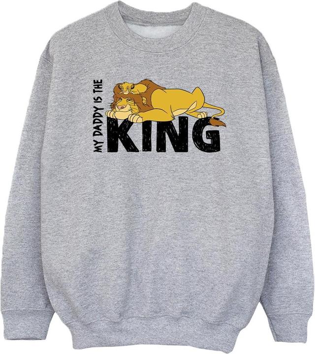Disney The Lion King Daddy Is King Sweatshirt Mädchen