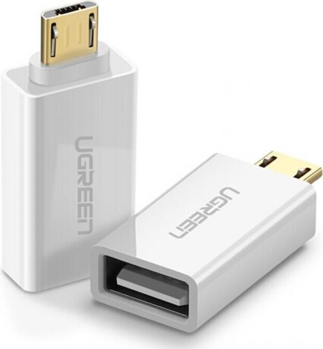 Actual product image Ugreen MicroUSB to USB Adapter OTG On-The-Go (Micro USB, USB)