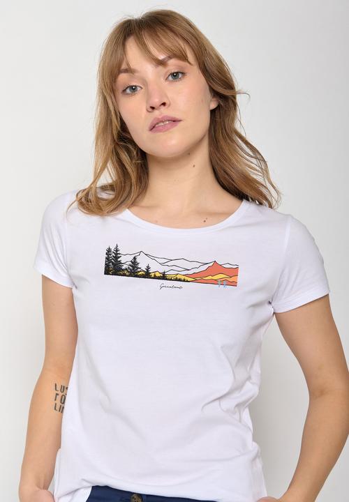 Produktbild Greenbomb Women's Nature Hike Mountains Loves T-Shirt (L)