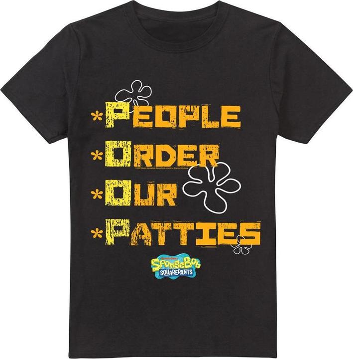 Produktbild Spongebob Squarepants People Order Our Patties TShirt (S)
