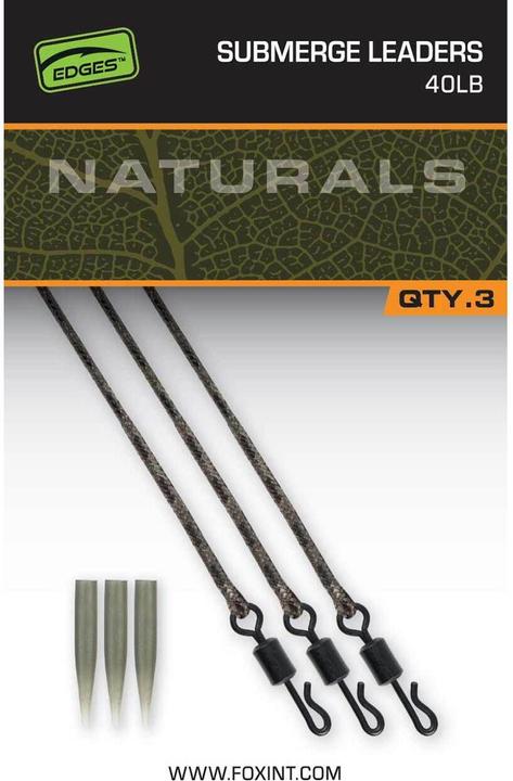 Produktbild Fox Submerged Leaders 40lb (x3)