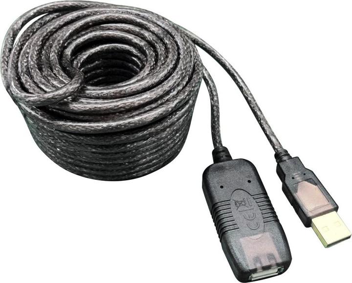 Actual product image Techly USB 2.0 Active extension, Hi-Speed (10 m, USB 2.0)