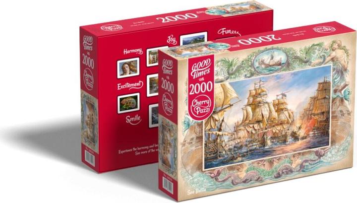 Produktbild Cherry Pazzi Puzzle Seeschlacht 2000 Teile (2000 Teile)