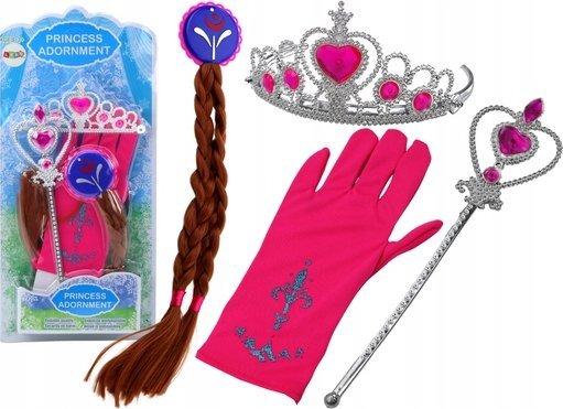 Produktbild Lean Toys Rosafarbenes Zubehörset für kleine Prinzessinnen