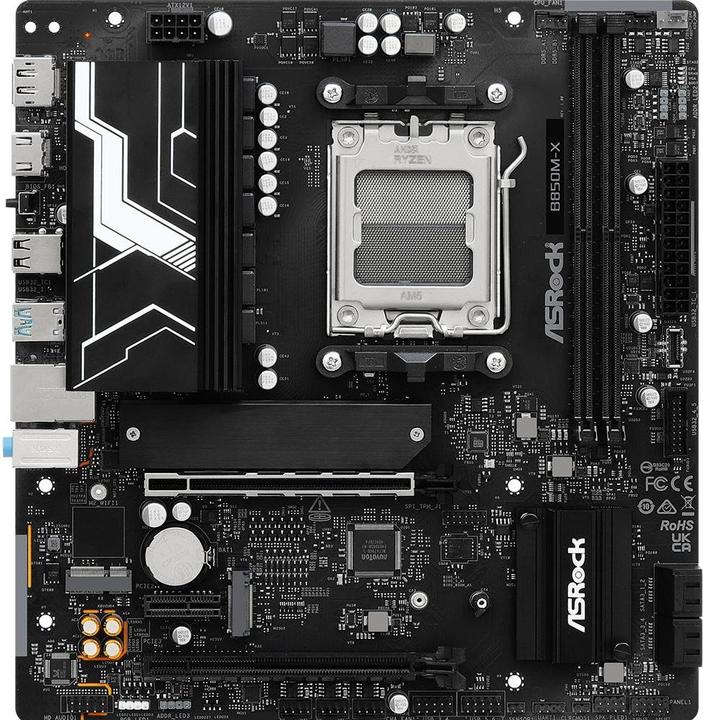 Produktbild AsRock B850M-X (AM5, AMD B850, mATX)