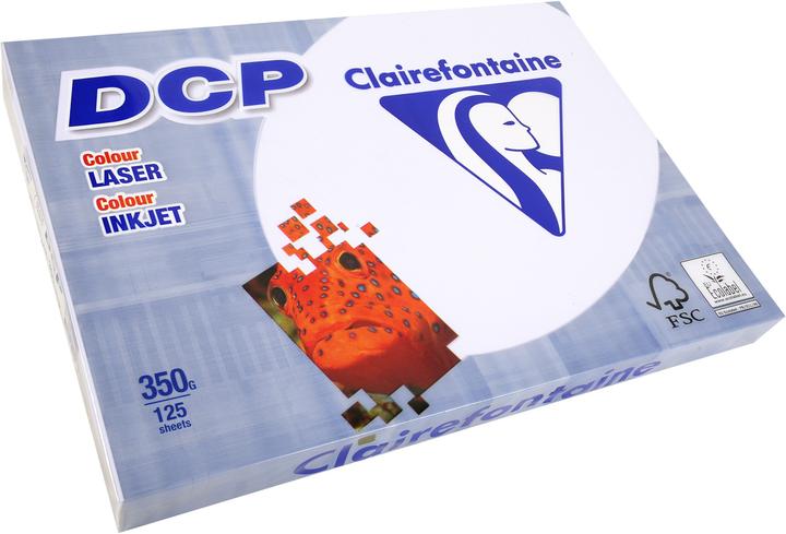 Actual product image Clairefontaine Colour laser paper DCP A3, 350 g/m2, white, pack of 125 sheets (350 g/m², A3)