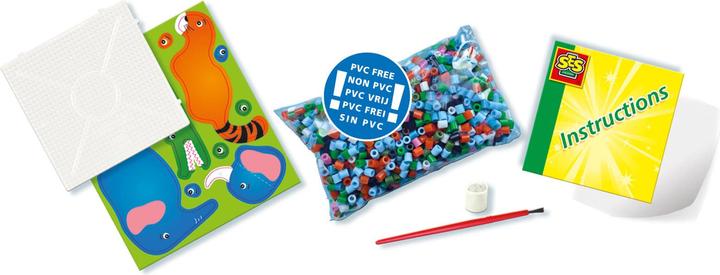 Actual product image Ses Beedz Ironing Beads Safari Animals 2000 Pieces