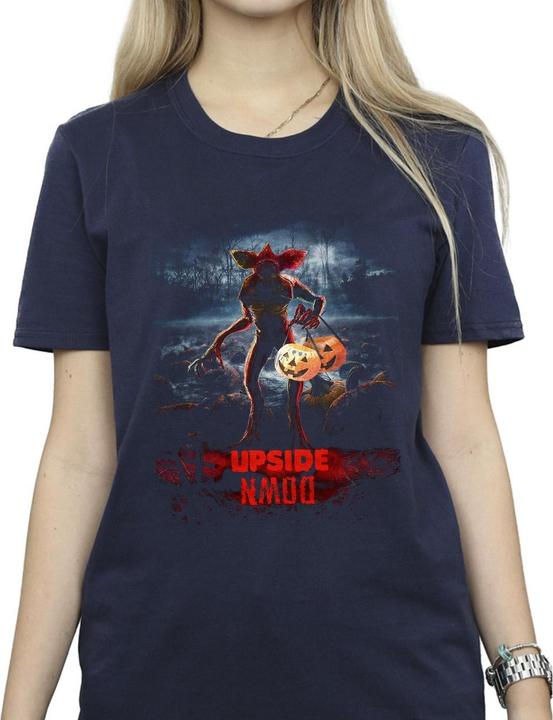Produktbild Netflix Stranger Things Pumpkin Upside Down TShirt (S)