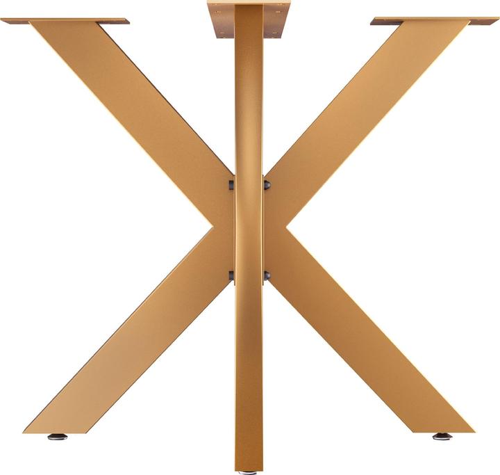 Image du produit CLP Pieds de table Biloxi en acier en forme d'étoile
