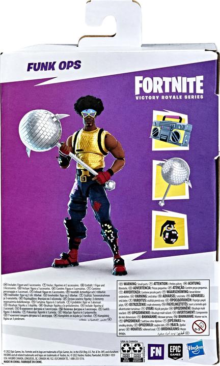 Produktbild Fortnite Hasbro Victory Royale Series Funk Ops 15 cm grosse Action-Figur zum Sammeln mit Accessoires
