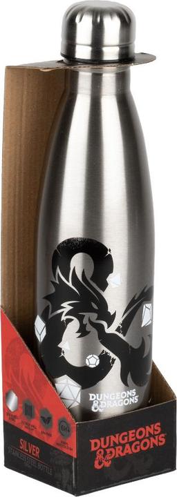 Immagine prodotto Konix Thermos Dungeons & Dragons Logo Argento (0.50 l)