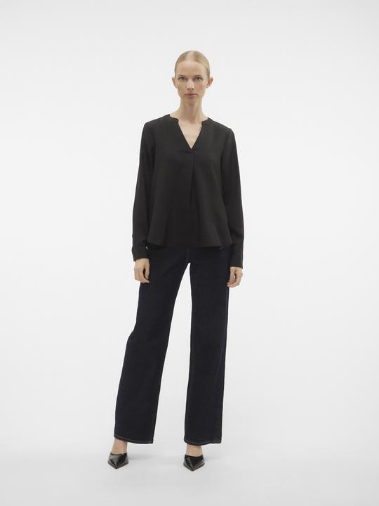 Image du produit Vero Moda VMMARLA V-NECK LS TOP WVN GA Chemisier (XS)