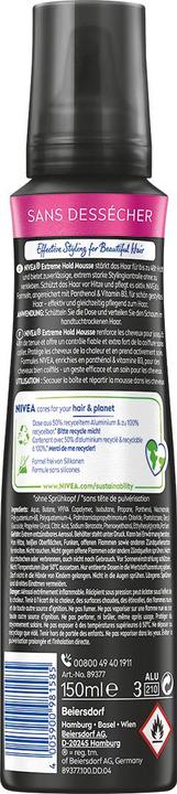 Produktbild NIVEA Extremer Halt (150 ml, Schaumfestiger)