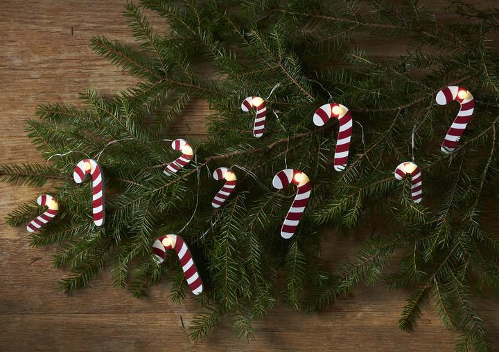 Produktbild Star Trading Lichterkette CandyCane (1 m)