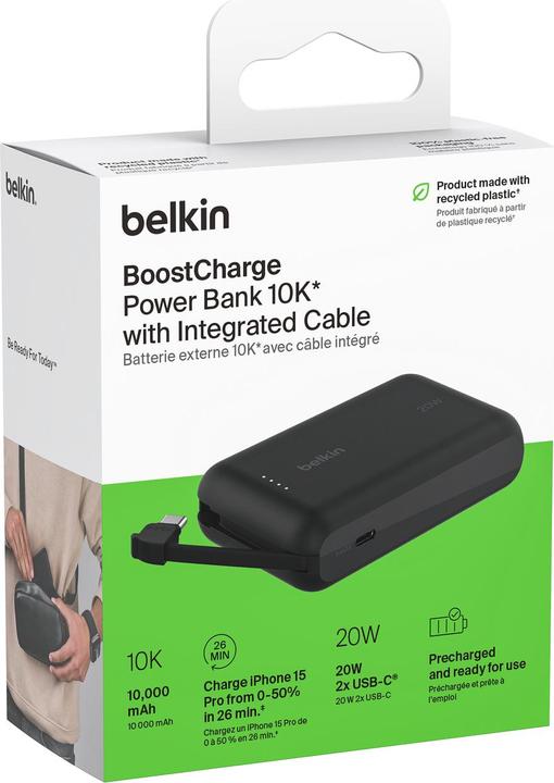Produktbild Belkin BoostCharge (10000 mAh, 20 W, 36 Wh)